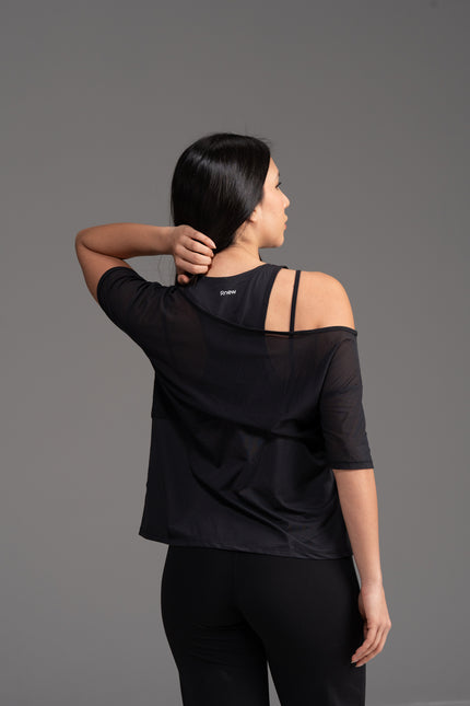 Oversized T-Shirt in Black